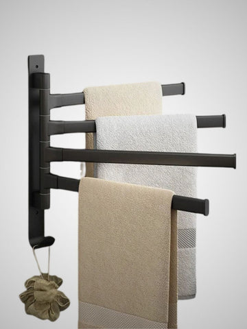 Support Mural Rotatif Esthétique pour Serviettes