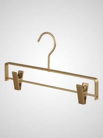 Cintres luxe avec pinces en métal