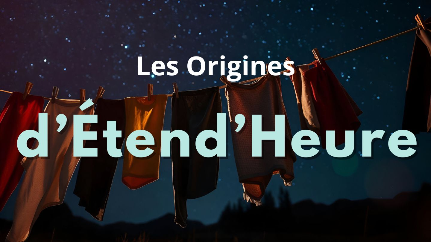vetement étendu a la belle étoile