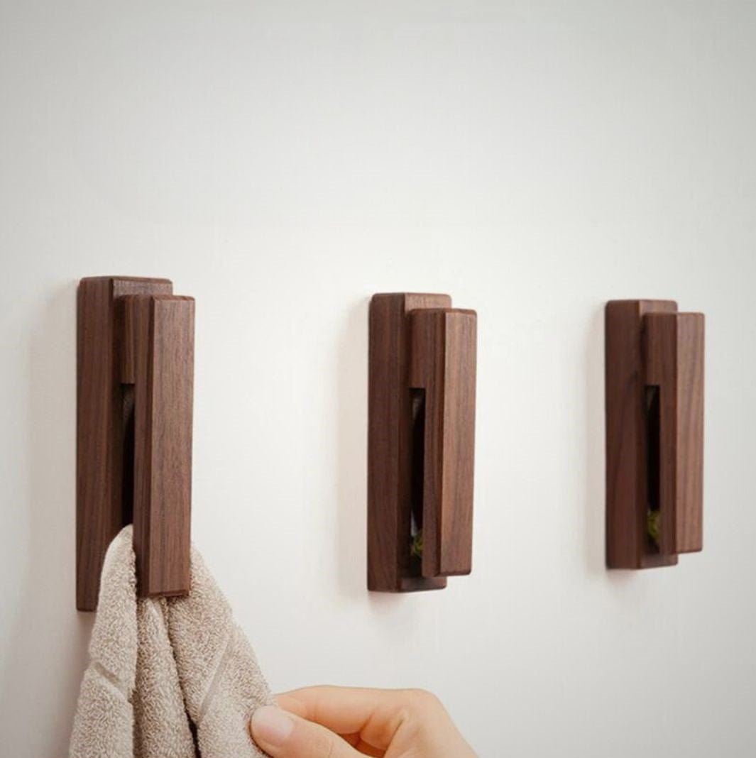 Wooden Towel Holder - Main Image